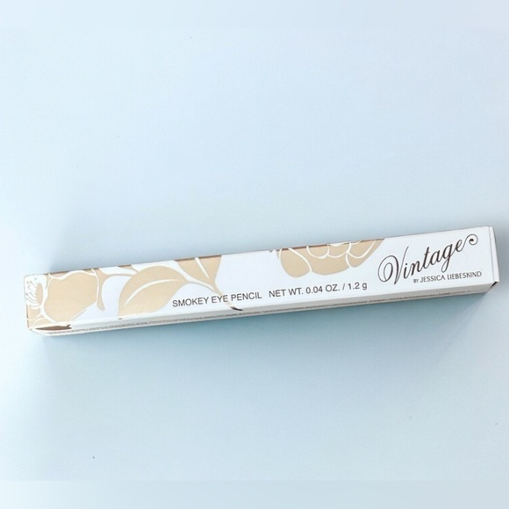 🆕 NWT Vintage by Jessica Liebeskind Jet Black Smokey Eye Pencil